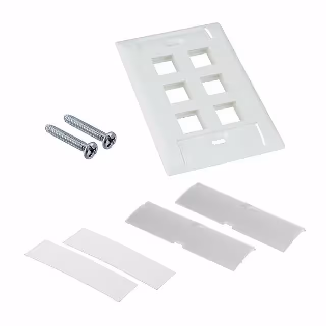 1-2111012-3 TE Connectivity AMP Connectors  Cornici per placche Keystone